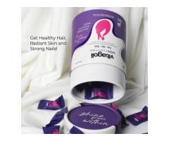 Radiant Glow Formula with Skin Gummy Vitamins for Beauty & Clear Skin